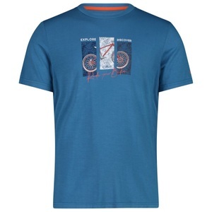 CMP, CMP - Bamboo Jersey T-Shirt - T-Shirt Gr 58 blau