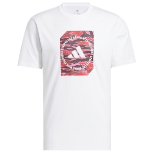 adidas, adidas - C Camo Box Tee - T-Shirt Gr XL weiß