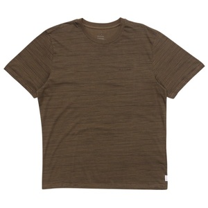 Mazine, Mazine - Wobbly Striped T - T-Shirt Gr S braun