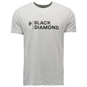 Black Diamond, Black Diamond - Mini Stacked S/S Tee - T-Shirt Gr S grau