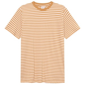 Dedicated, DEDICATED - T-Shirt Stockholm Stripes - T-Shirt Gr XL beige