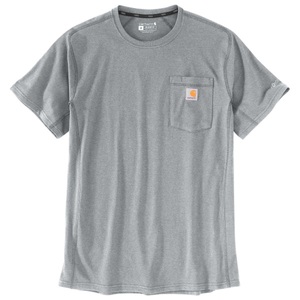 Carhartt, Carhartt - Force Pocket S/S T-Shirt - T-Shirt Gr S grau