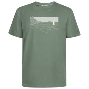 GreenBomb, GreenBomb - Nature Cliffsail Fusion T-Shirt - T-Shirt Gr L;XL grün/oliv