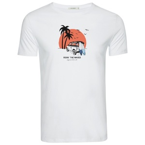 GreenBomb, GreenBomb - Nature Car Surf Guide T-Shirt - T-Shirt Gr XL weiß