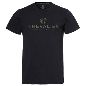 Chevalier, Chevalier - Chevalier Logo T-Shirt - T-Shirt Gr M schwarz