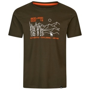 Seeland, Seeland - Landscape T-Shirt - T-Shirt Gr XL braun/oliv
