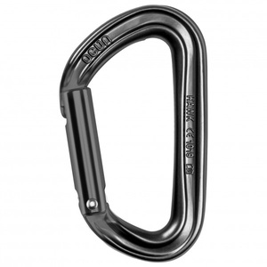 Ocun, Ocun - Hawk Straight - Schnappkarabiner grau
