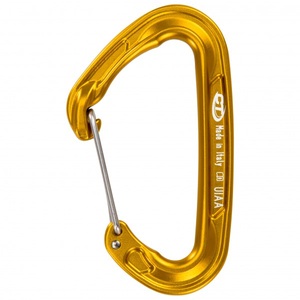 Climbing Technology, Climbing Technology - Fly-Weight Evo - Schnappkarabiner Gr Single orange/braun