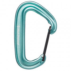 Black Diamond, Black Diamond - Miniwire Carabiner - Schnappkarabiner türkis