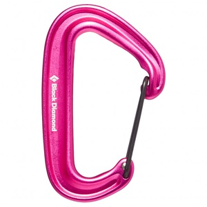 Black Diamond, Black Diamond - Miniwire Carabiner - Schnappkarabiner rosa