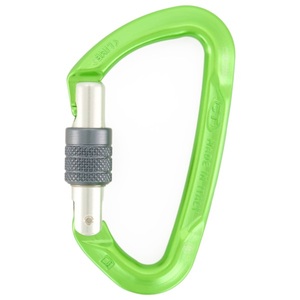 Climbing Technology, Climbing Technology - Lime Schrauber - Schraubkarabiner grau;grün