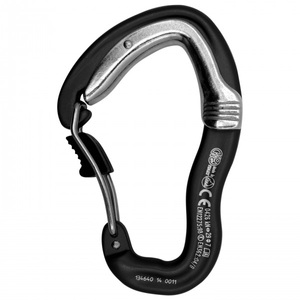 Kong, Kong - Ergo Wire Double Gate - Verschlusskarabiner schwarz/grau