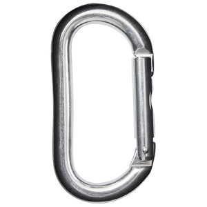 Kong, Kong - Oval Schraubkarabiner - Schnappkarabiner grau