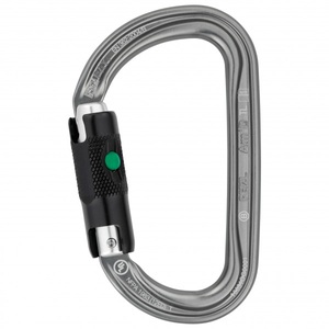 Petzl, Petzl - Am'D Ball-Lock - Verschlusskarabiner grau