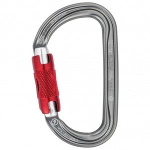 Petzl, Petzl - Am'D Twist-Lock - Verschlusskarabiner grau