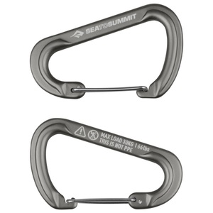 Sea to Summit, Sea to Summit - Large Accessory Carabiner - Materialkarabiner grau