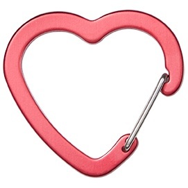 EDELRID, Edelrid - Corazón - Materialkarabiner rosa