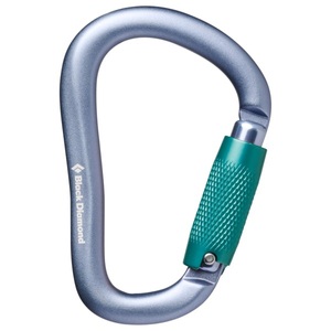 Black Diamond, Black Diamond - Rocklock Triple Lock Carabiner - Verschlusskarabiner grau
