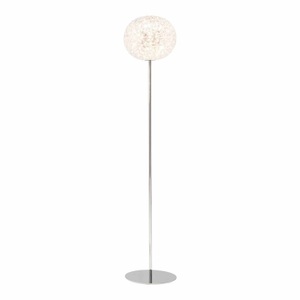 undefined, Planet LED Stehleuchte, Ausführung kristallklar / verchromt, Höhe 160 cm, 