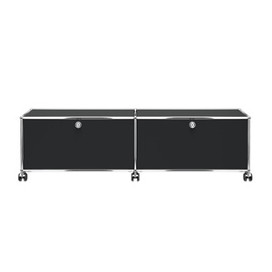 undefined, TV/Hi-Fi Lowboard Haller, Farbe graphitschwarz, 