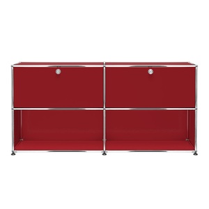 undefined, Sideboard Haller, Farbe rubinrot, 