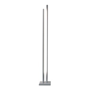 Steve Lechot, ZEN PARALLEL LED Stehleuchte, Farbe dark grau, Lichtfarbe 3000k, 