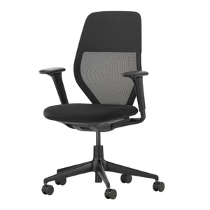 Vitra, ACX Light Bürodrehstuhl, Lumbalstütze ja, Armlehne ohne armlehnen, Rollen rolle weich gebremst für harte böden, 