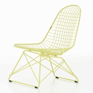 Vitra, Eames Wire Lounge Chair LKR Colours Sessel, Farbe citron, 