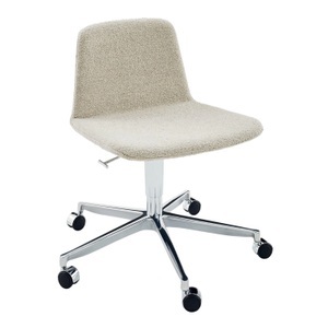 Knoll International, KN07 5-Sternfuss Bürodrehstuhl, Polster Farbe 464t (tonus), Gestell schwarz, lackiert, 
