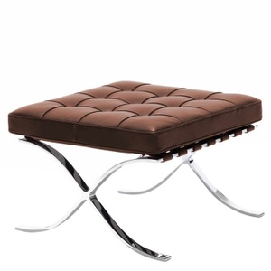 undefined, Barcelona Hocker Relax, Leder Venezia schwarz, 