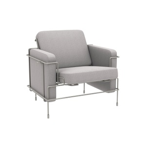 Magis Spa, Traffic_2 Outdoor Sessel , Bezug polyhedra 1113 - blau, 