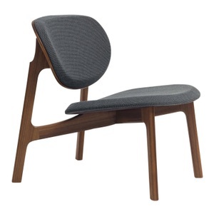 Zeitraum, Zenso Lounge Sessel, Holz eiche, Stoff remix 0233, 