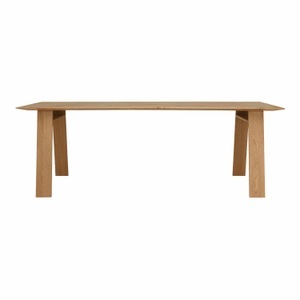 Zeitraum, Bondt Rechteck-Tisch, Holz esche weiss geölt, Grösse b. 140 × t. 90 cm, 