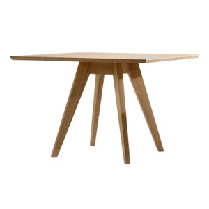 Zeitraum, Cena Quadrat-Tisch, Holz europäischer nussbaum, Grösse b. 100 × t. 100 cm, 