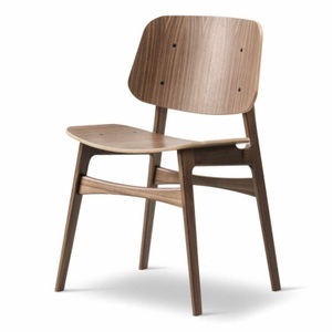 Fredericia, Søborg 3050 Holz-Stuhl , Ausführung walnuss, lackiert, 