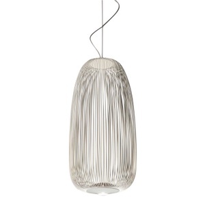 Foscarini, Spokes 1 LED Hängeleuchte, Funktion nicht dimmbar, Farbe gold, 