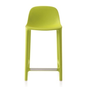Emeco, Broom Counter Stool Hochstuhl, Farbe green, 