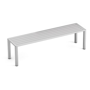 embru, Easy Aluminium Bank Modell 1197 Sitzbank, Länge 72 cm, 