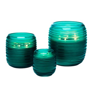 ONNO Collection, Sphere Aqua Duftkerze, Grösse b. 23 x h. 26 cm, Duft escape, 