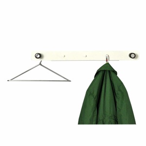 undefined, Twin Wandgarderobe mit Ablagefach, Farbe weiss, 