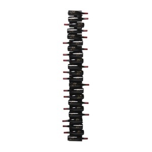 Opinion Ciatti, Ptolomeo Vino Wall Wand-Flaschenregal, Grösse h. 75 cm, Ausführung schwarz, 