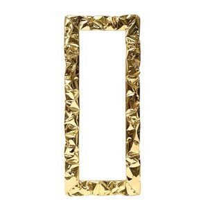 Opinion Ciatti, Tab.u Mirror Spiegel, Grösse b. 80 x t. 8 x h. 190 cm, Ausführung gold - g, 