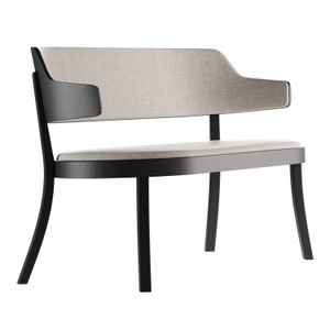 horgenglarus, 17-425 Seley Lounge Sitzbank, Holz buche weiss hg330, Stoff remix 0823, 