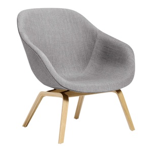 Hay, About a Lounge AAL83 Sessel, Stoff 0692 remix by kvadrat, Untergestell eiche wasserbasiert lackiert, 