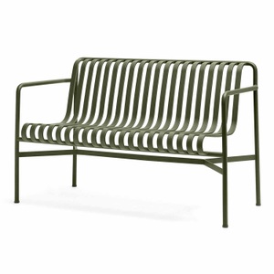 undefined, Palissade Dining Bench Sitzbank, Farbe olive grün, 
