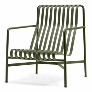 undefined, Palissade Lounge Chair High Sessel, Farbe olive grün, 