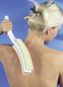 undefined, Massagebürste, Massagebürste mit Naturhaarb.