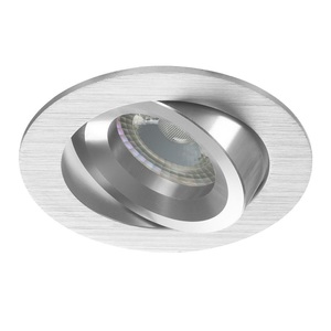 Noxion, Noxion Strahler MR16 Drome Aluminium | inkl. GU10 Sockel, Noxion Einbau Spot Drome MR16 schwenkbar Aluminium | Ausschnitt 69mm - GU10 Sockel