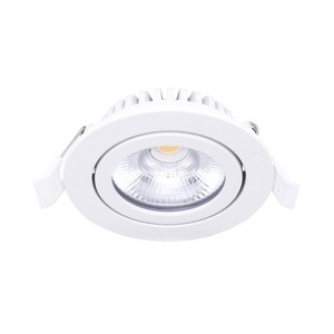 Noxion, Noxion LED schwenkbar Slim Spot Weiß Rund 6W 520lm 60D - 927 | 85mm - IP54 - Dimmbar - Höchste Farbwiedergabe, Noxion LED schwenkbar Slim Spot Weiß Rund 6W 520lm 60D - 927 Extra Warmweiß | 85mm - IP54 - Dimmbar - Höchste Farbwiedergabe