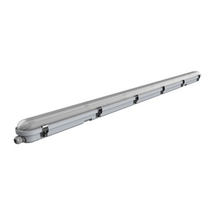 Noxion, Noxion LED Wasserdicht Deckenleuchte Poseidon V2.0 150cm 55W 6500K IP65 Schiebedraht | Ersatz für 2x58W, Noxion LED Wasserdicht Deckenleuchte Poseidon Pronox V2.0 55W 7700lm - 865 Tageslichtweiß | 150cm - Durchgangsverdrahtung (5x2.5mm2) - Ersatz für 2x58W